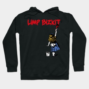 limp red girl Hoodie